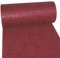 Dekoflor Tischband Tischläufer Tischdeko einzigartiges Rosen Design (Wasserfest, Lotuseffekt, samtige Oberfläche, 5 m Rolle, 30 cm Breite, 100% Nylon), Bordeaux
