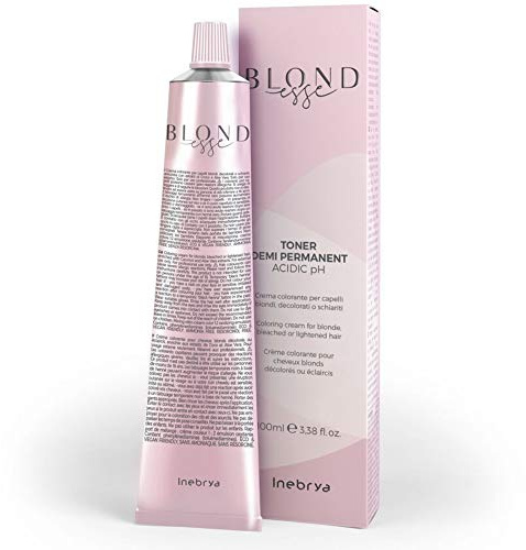 Haarfärbecreme blond, gebleicht, gebleicht, Blond ESSE Inebrya 100 ml (- DT06 Powder Rose Pearl)