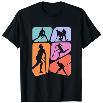 Hockey Spielerin Damen Mädchen Feldhockey T-Shirt