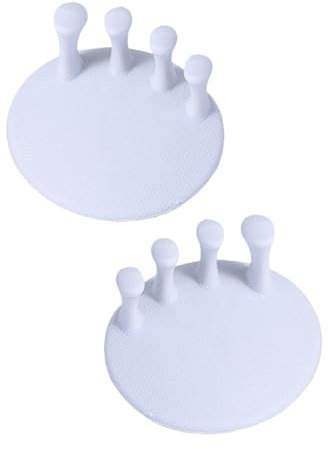 Oshhni Separatori per Le Dita dei Piedi, attrezzo per Esercizi per Le Gambe, per la casa, per l'alluce, per l'esercizio dell'Arco, Blu