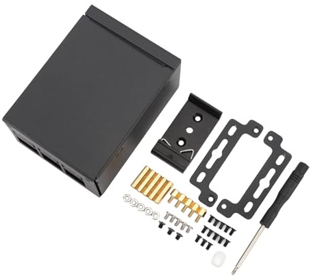 SINGLE BOARD COMPUTER CASE KIT INDUSTRIAL GRADE LARGE SPACE METAL SHELL RASPI 5 TYPE D FOR INDUSTRIAL INSTALLATION