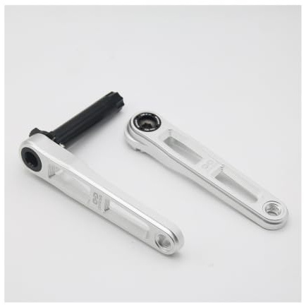 Ihålig integrerad vevarm Set Road Folding Bike Direktmonterad vevpartier | Ultralätt aluminiumlegering, 160 165 170 mm Direktmonterad grusväg hopfällbar cykelvev