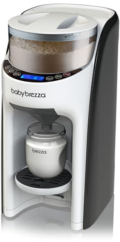 Baby Brezza - Formula Pro Advanced, Preparador de Biberones Automático y Dosificador de Fórmula, Máquina para hacer Biberones, Mezcla Homogénea, Control de Temperatura, Dosificación Precisa, Blanco