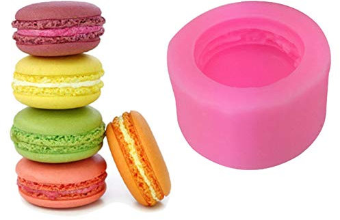 Yusheng Macaron Silikon Form Für Fondant, Macaron Hamburger Backformen, Kerzen-Form, Muffin-Form, Für Fondant, Macaron, Hamburger, Backformen, Kerzen, Muffinformen, Kuchen/Cupcake-Dekoration