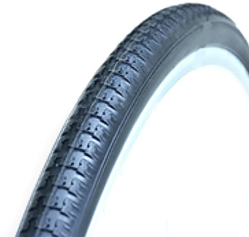 0℃ Outdoor 26 Zoll Fahrradreifen 26 x 1.38 | Verstärkte Karkasse für mehr Stabilität beim Fahren | Es ist Nicht erforderlich, Vollreifen aufzupumpen | Reifen für Fahrrad,Style 1