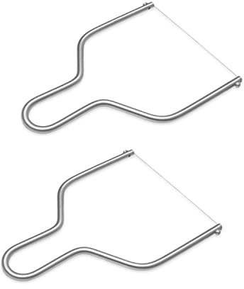 Cheese Slicer & Cheese Cutter Stainless Steel Cheese Slicers with Wire | Cheese Cutter Wire & Butter Slicer - 2PCS