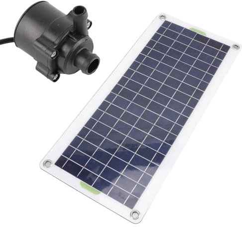 Solar-Springbrunnenpumpe, 30 W Leistung, Solar-Wasserpumpen-Set, Solarbetriebene Springbrunnenpumpe für Sonnenbetriebene Springbrunnenteich-Hydrokulturgärten, Überschwemmungen und