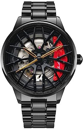 DriftElement Swiss Motorsport Felgenuhr mit SW-200-Uhrwerk von Sellita