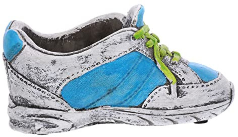 Happyyami Creative Imitated High-top Shoe Planter Unique Flower Pot for Home Office and Garden Decor for Plant and Boys and Girls