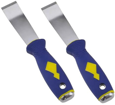 Zerodeko 2pezzi Strumento Rimozione Bilanciamento Pesanti Ruote Raschietto Metallo Per Riparazione Pneumatici Pulizia e Rimozione Utensile Per Officina e Manutenzione Auto