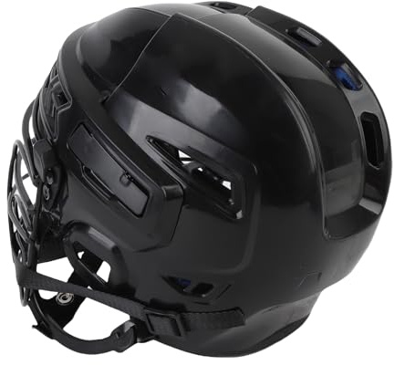 CHICIRIS Casco de Hockey, Equipo de Protección Liviano con Jaula para Máscara Facial para Niños Adultos Jóvenes, Material PP EVA de Primera Calidad para Entrenamiento de Alto Impacto y Equipo (M)