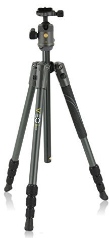 Vanguard VEO 2 204AB Trípode compacto y ligero de aluminio, color negro