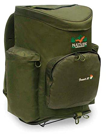 Marsupio Forest RF, Zaino Tecnico per Raccolta Funghi Unisex – Adulto, Verde, 50