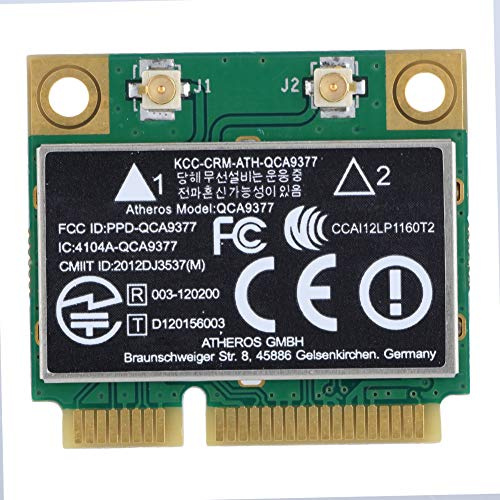 QCA9377 Netzwerk Karte,Wireless WiFi-Karte,2,4 GHz/5GHz Dual Band, Übertragungsrate 433 Mbps Netzwerk Karte,Bluetooth 4.2 NGFF Karte für 7/10 Desktop, Laptop,industrielle