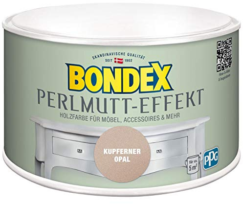 Bondex - Pintura para muebles (efecto nacarado, 0,5 L, efecto nacarado, para interiores)