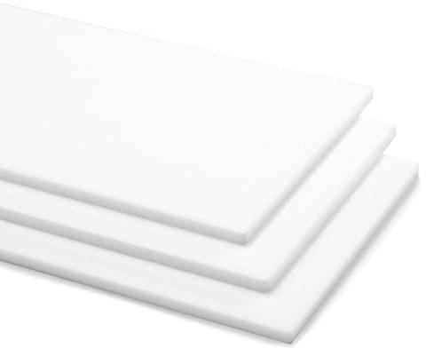 3mm Perspex White Gloss Acrylic Plastic Sheet Panel with Finished Polished Edges - Various Sizes (A5-21cm x 14.8cm)