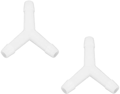 cyclingcolors 2x raccord de durite droit en Y diamètre 8mm connecteur tube tuyau carburant essence tracteur tondeuse voiture