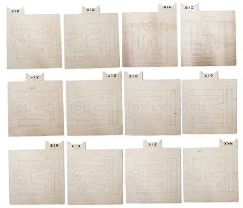 Salva Divisori - Tabs Di Cartelle Musicali, Dischi Organizzatore LP | Alfabetical Vinyl Album Tri Triing Dividers, Carta Cartonata Unica Per Ripiani Collezione Domestica, Soluzione