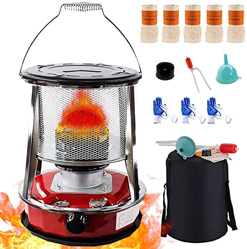 RAFCAR Poêle à pétrole, poêle à pétrole pour l'intérieur, Chauffage au pétrole Portable sans électricité Spots de Chauffage Radiant intérieur, Gros Chauffage au pétrole