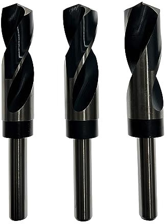 Falon-Tech HSS Jeu de forets à métaux 4 pièces (22 mm, 24 mm, 26 mm)- Meche metal de haute qualité, acier rapide - précis & centré, Foret hélicoïdaux - Jeu de mèches résistant à la rupture