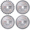 Tech Traders TCT165MX-DSK Circular Wood Saw Blades 165mm x 20mm (16mm Ring) Pack D Compatible with Makita Bosch Dewalt etc