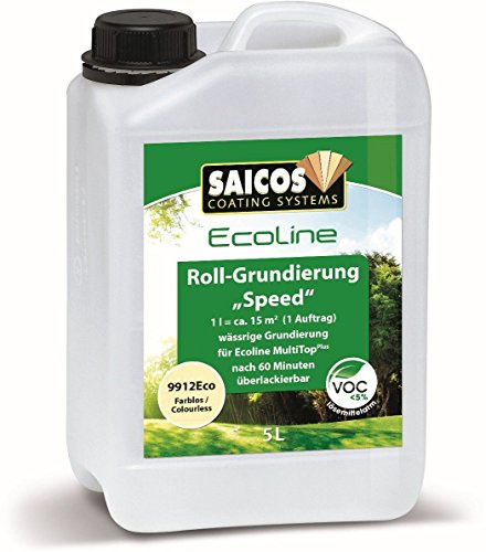 Saicos Ecoline Roll-Grundierung Speed 9912Eco Farblos 5 Liter