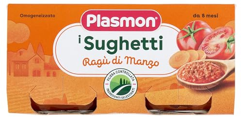 Plasmon Sughetto - Ragù di Manzo 2x80g (12 Confezioni)