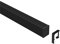 Kesseböhmer MosaiQ Profilleisten Set L 1500 mm in Schwarz Matt/Reling Aluprofil/Relingsystem/Ordnungssystem