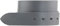 BELTINGER Wechselgürtel aus Vollrindleder mit Druckknöpfen 4 cm | Druckknopf-Gürtel für Damen Herren 40mm | Leder-Gürtel ohne Schnalle 4cm | Dunkelgrau 100cm