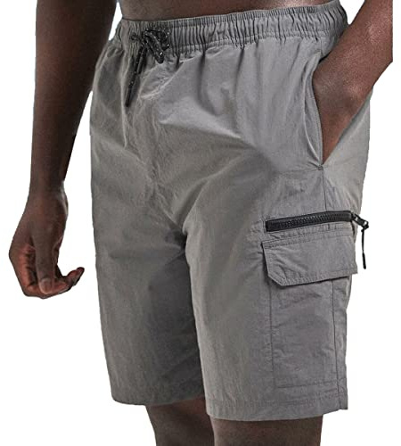 SKT Men's Swim Trunks Board Shorts Swimming Shorts Quick Dry Summer Beach Shorts with mesh Lining (as8, Alpha, x_l, Regular, Regular, Grey)