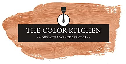 Livingwalls THE COLOR KITCHEN kräftige Wandfarbe - Malerfarbe für farbenfrohe Räume - matte Innenfarbe in Orange - 2,5l Deckfarbe in TCK5011