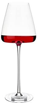 KXQYIKYI Vasos para Beber Vidrio Rojo Cristal Ultra Fino Vidrio Borgoña (Color : 2)