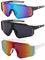 3 gafas rápidas Rave: gafas de sol deportivas para hombre, gafas de ciclismo anti UV para mujer, gafas de sol polarizadas para ciclismo, esquí, pesca, deportes al aire libre