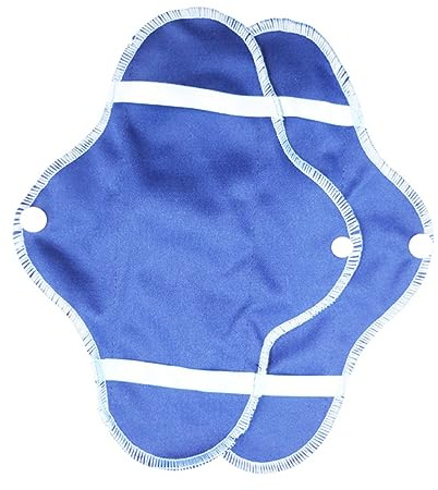 CALLARON Compresas Para Mamá Reutilizables De Tela, Set De 8 Unidades, Lavables, Plegables, Transpirables, Portátiles Para Periodo Menstrual y Puerperal, Alta Absorción Para Viajes