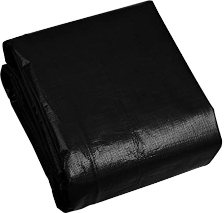 QITUO Pond Liner,28 Mil PE 10 x 20 FT Black Pond Liner Large Pond Liner for Outdoor Fish Ponds,KOI Pond,Duck Pond,Waterproof Pond Equipment,Pond Supplies.