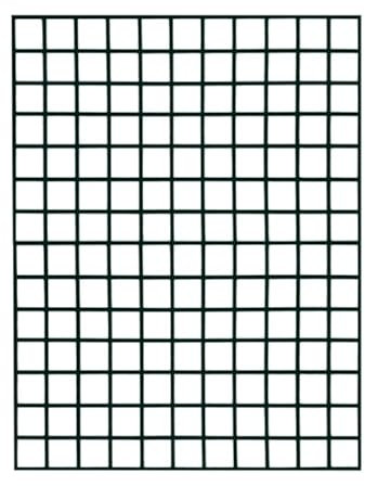 Suregreen PVC Welded Wire Panel | 8x4ft/2 | 2.4m x 1.22m/50mm | 12 Gauge | Green