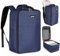 YOKGO Sac à Dos Voyage Cabine Bagage à Main 20L 40x20x25cm pour Ryanair Cabine Avion Sous Siège Cabine Ordinateur Portable 14 Pouces Homme Femme Sac de Travail Week-ends Affaires Bleu