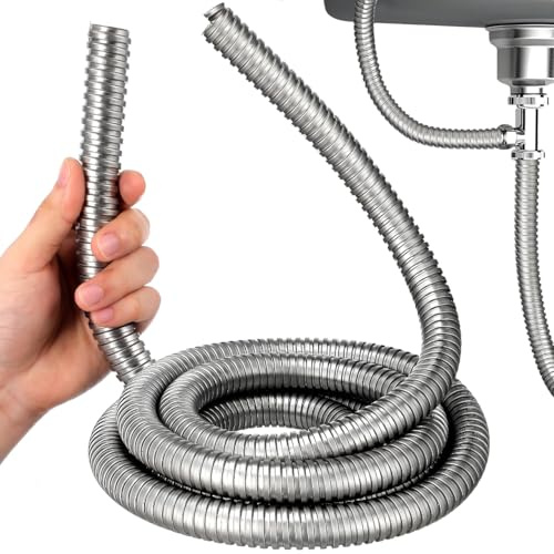 KONTONTY 304 Edelstahl Schutzschlauch Wellrohr Kabelschutz 20mm Innendurchmesser 3 Meter änge Flexibles Kabelschutzelement Für Draht Und Kabelschutz Im Innen Und Außenbereich