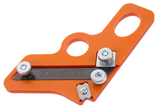 DOITOOL Pialla Manuale Di Precisione Per Smussatura Del Legno Pialla Manuale A Blocco in Acciaio Da 8 Mm