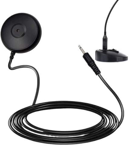 Generico Microphone pour ordinateur,Microphone de table réglable | Électroniques pour enregistrement dictée Podcast Enseignants Bureau et Maison