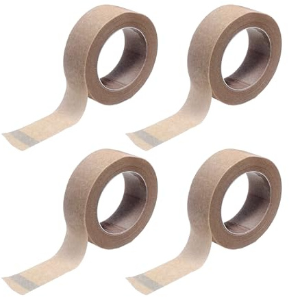 4 Rouleaux De Ruban Adhésif Non Tissé, Ruban Adhésif À Gaze Auto-Adhésif Élastique Et Respirant, Ruban Adhésif De Réparation De Peau, Adapté Aux Soins Quotidiens Et À La Protection Des Sports.