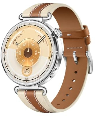 HUAWEI WATCH GT 6 GPS 41mm Smart Watch, AMOLED Touchscreen, up to 14 days battery life, Cycling, 100+ Sports Mode, iOS & Android Compatible, All-day Health Monitoring, Emotional Wellbeing, Brown