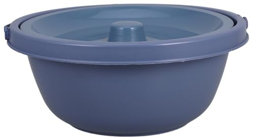 Yardenfun Bacinilla de Plástico Portátil con Redondeado y Base Estable Orinal para Dormitorio para Adultos Embarazadas y Personas con Movilidad Reducida Fácil Limpieza y Asistido