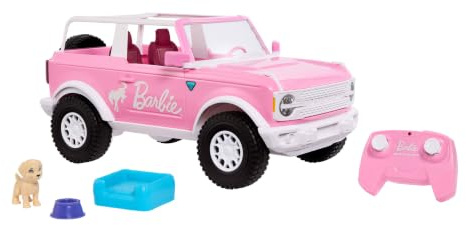 Hot Wheels RC Barbie Ford Bronco, Remote-Control Toy Car