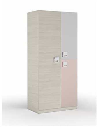 13Casa Zenith B04 Armadio Anta Battente, Melamina, 90 x 52 x 200 cm