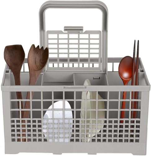 LIZEALUCKY Cestello Portaposate Lavastoviglie Cestello Portaposate Universale di Ricambio per Lavastoviglie Multiuso
