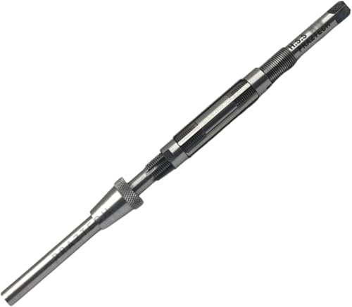 PRAZTECH Long Pilot HSS Blade Adjustable Expanding Hand Reamer | KINGPINS Ream | Repair Work | Workshop Tool DIY (H10 : 27/32 - 15/16 (21.4-23.8) mm)