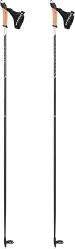 Mckinley Unisex Vision 200 Skidstav, Silver/Black/White, 150