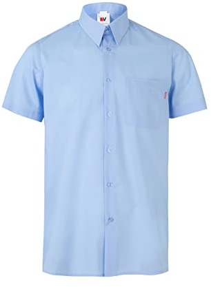 Velilla 531; Camicia a maniche corte, colore celeste; taglia L