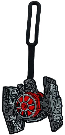 LEGO Star Wars 52228 - Targhetta per bagagli in silicone, con superficie scrivibile sul retro per identificazione, misura 16,5 cm di lunghezza, per viaggi, valigie, zaino
